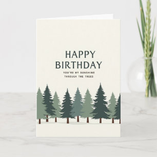 Carte d'anniversaire Sweet Tree Art