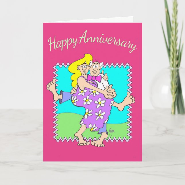Carte d'anniversaire SWINGER (Devant)