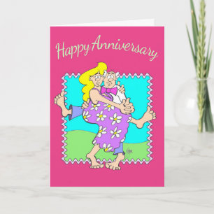 Carte d'anniversaire SWINGER