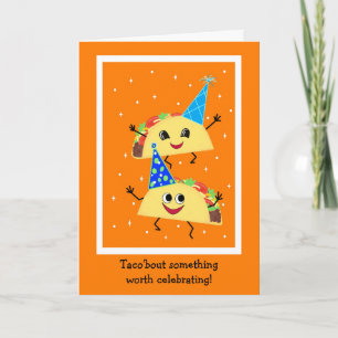 Carte d'anniversaire Taco Lover