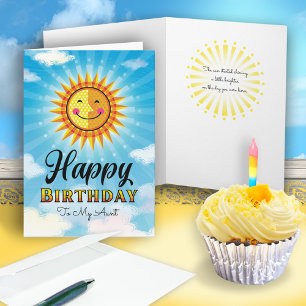 Carte d'anniversaire tante