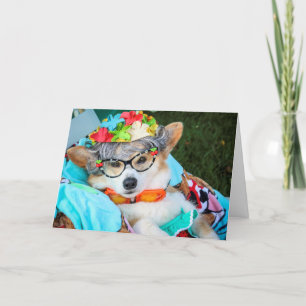 Carte d'anniversaire Tante Gussy
