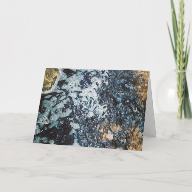 Carte d'anniversaire "Têtards de poisson-chat se n (Devant)