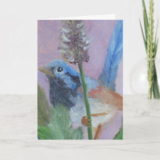 Carte d'anniversaire Tirrell Blue Bird