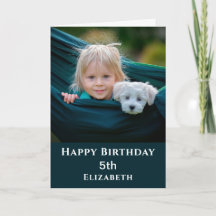 Carte d'anniversaire très heureux Photo personnali