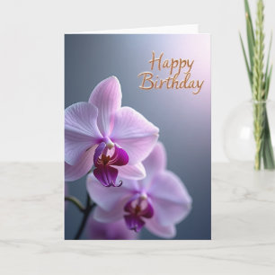 Carte d'anniversaire Trio Botanique