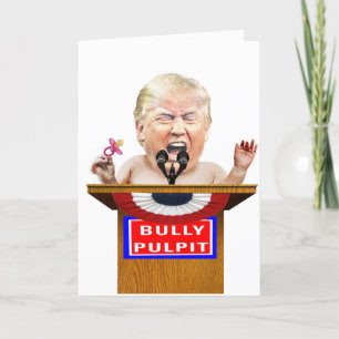 Carte d'anniversaire Trump Tantrum