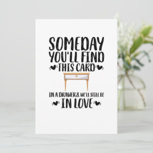 Carte d'anniversaire un jour vous trouverez ceci d