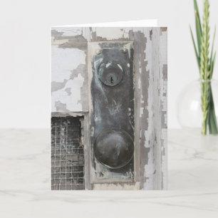 Carte d'anniversaire "Upper Bluff Doorknob"