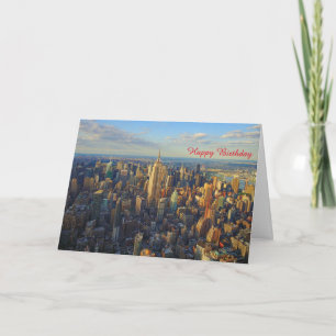 Carte d'anniversaire USA