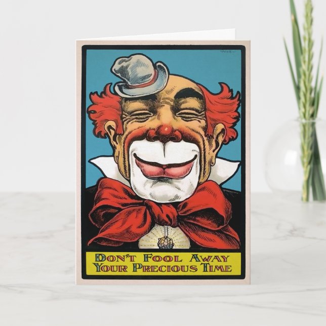 Carte d'anniversaire vintage (Devant)