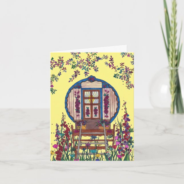 Carte d'anniversaire Wagon (Devant)