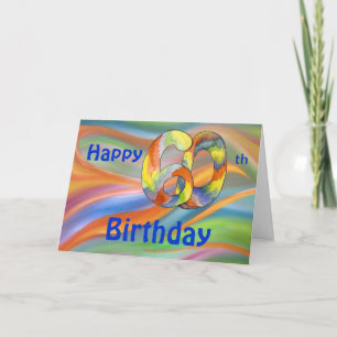 Carte d'anniversaire Wild 60th