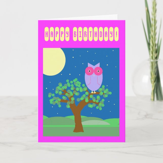 Carte d'anniversaire Wisdom (Devant)