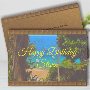 Carte d'anniversaire Yelapa 1017