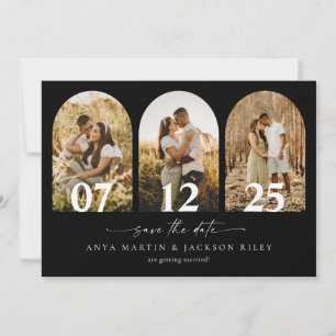 Carte d'annonce de mariage Arch Photo Save The Dat