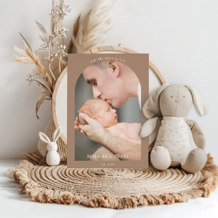 Carte d'annonce de naissance photo « Folle amoureu