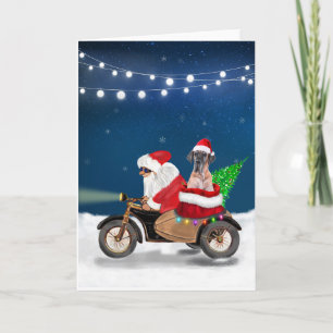 Carte Danois Noël Père Noël