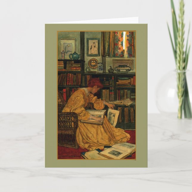 Carte Dans la bibliothèque (Devant)