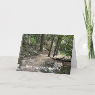 Carte Dans la plus profonde Sympathy Mountain Forest Wal