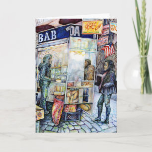 Carte Dans l'amour avec les problèmes, et dans les probl