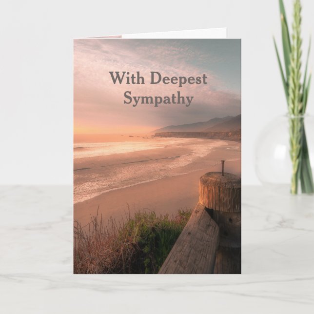 Carte Dans le ciel de Sympathy le plus profond Nuds Lake (Devant)