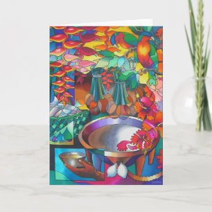 CARTE "DANS LES OMBRES DE LA MONTAGNE GÉANTE III DE