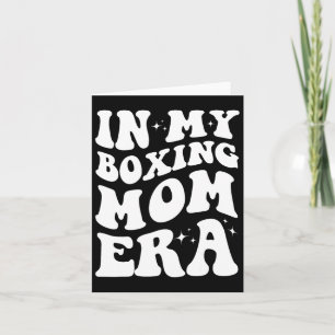 Carte Dans Mon Boxing Maman Era Chemise Drôle Boxe Maman