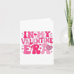 Carte Dans Mon Ère Valentine Retro Valentines Day Femmes