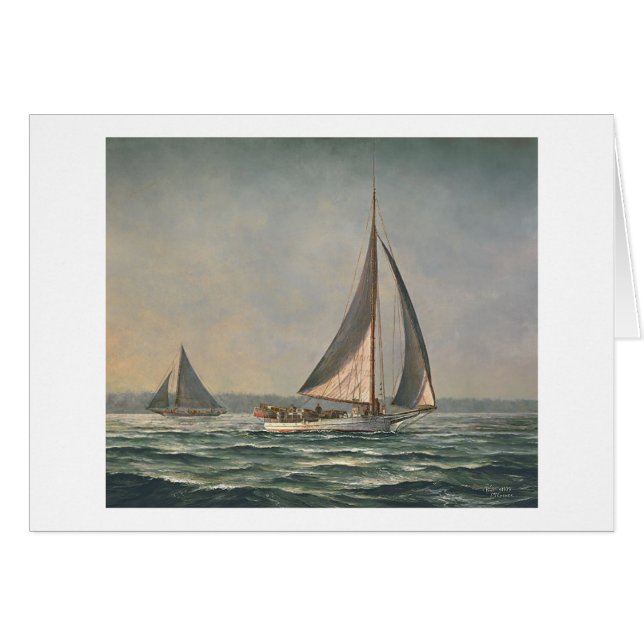 Carte dans Tanger bruit de Paul McGehee "bonites" (Devant Horizontal)