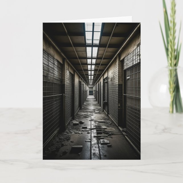 Carte Dans une prison abandonnée (Devant)