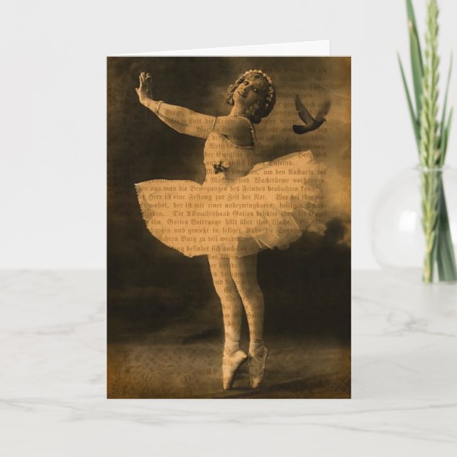 Carte Danse Anniversaire (Devant)