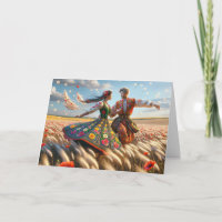 Danse couple polonais