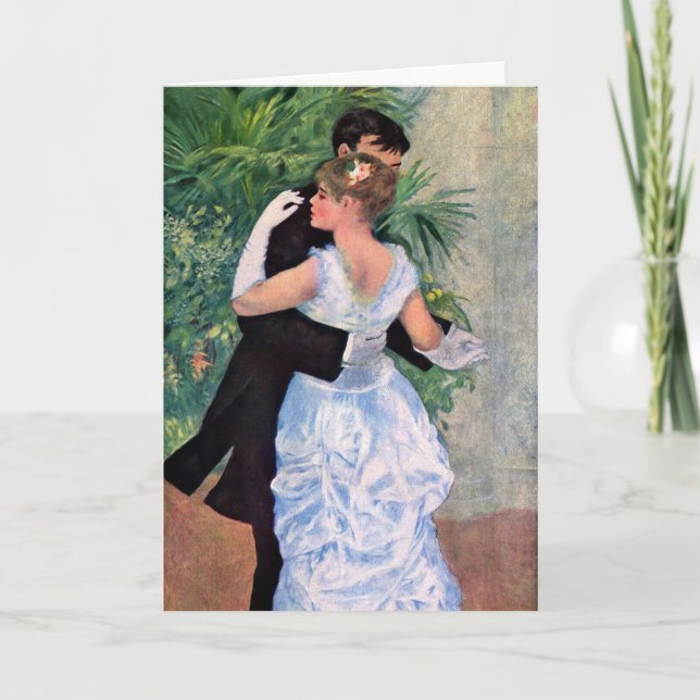 Carte "Danse dans la ville" épousant (Devant)