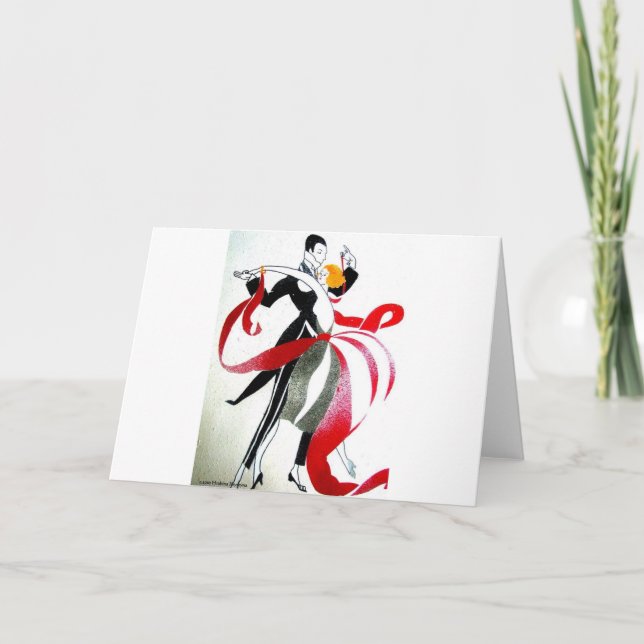 CARTE DANSE DE SALON (Devant)