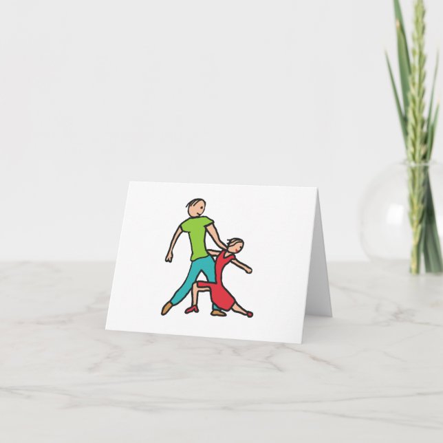 Carte Danse de Salsa (Devant)