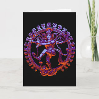 Carte Danse de Shiva Nataraja