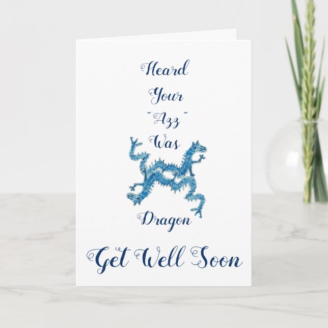 Carte Danse des Dragons Bleus Se Bien (Devant)