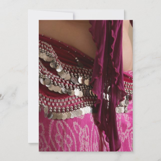 Carte Danse du ventre (Devant)