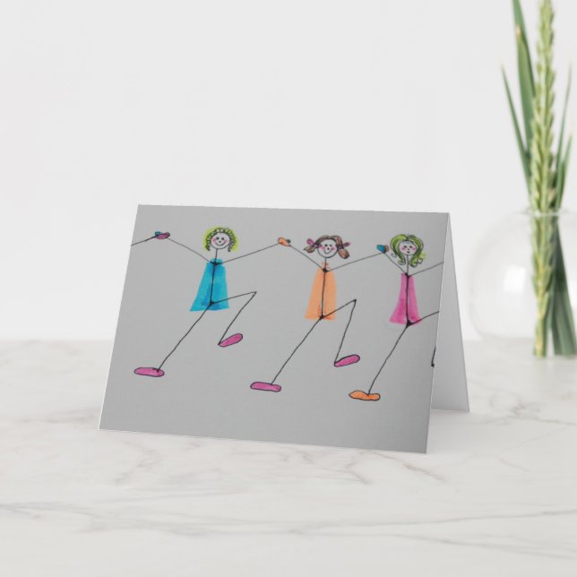 Carte danse en ligne (Devant)