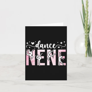Carte Danse Nene D'Une Danse Nene Danser Nene