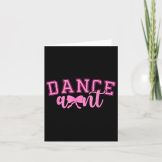 Carte Danse tante Coquette Dancing tante tante Dancer ta