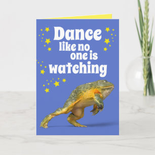Carte Danser La Grenouille - Danser Comme Personne Ne Re