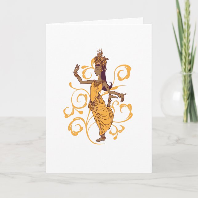 Carte Danseur Apsara (Devant)