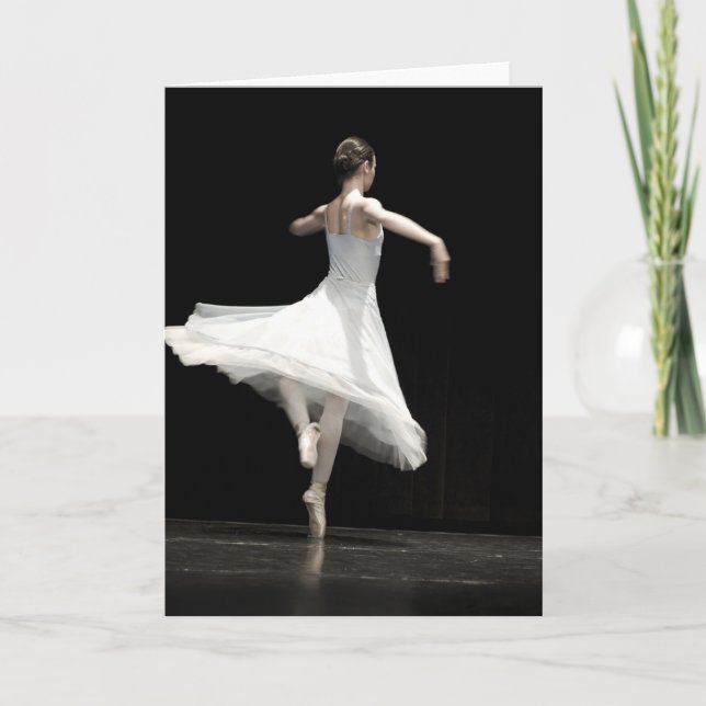 Carte Danseur de ballet (Devant)