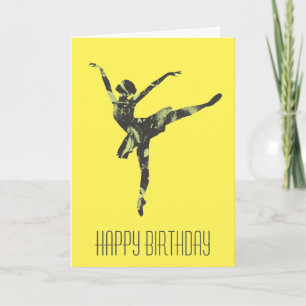 Carte Danseur de ballet moderne danse moderne