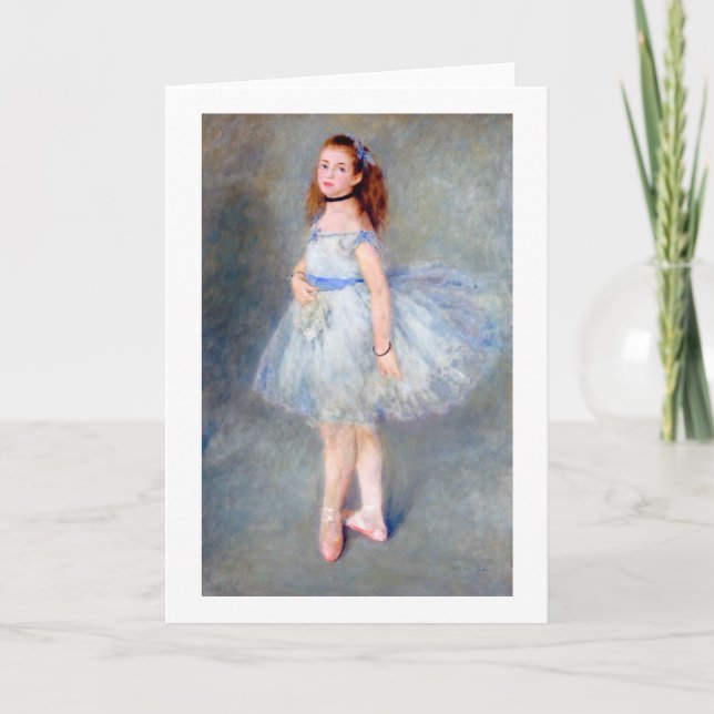Carte Danseur de ballet, Renoir (Devant)