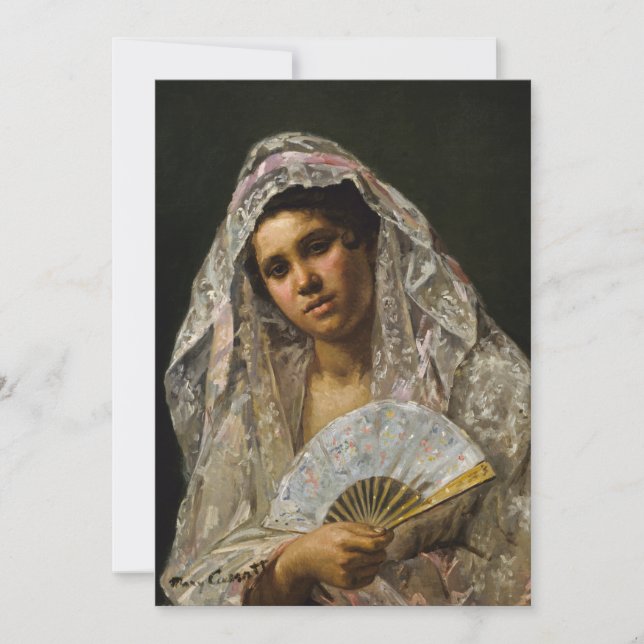 Carte Danseur espagnol | Mary Cassatt (Devant)