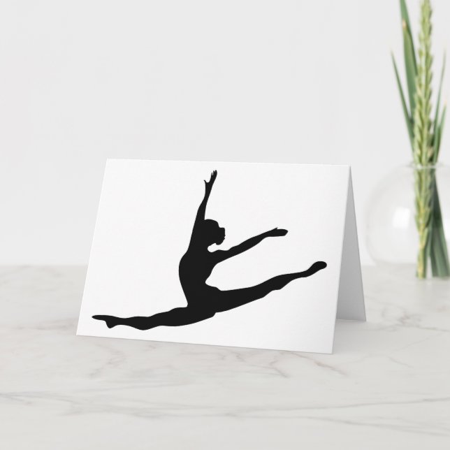 Carte Danseur moderne (Devant)