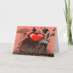 Carte Danseurs de la Saint-Valentin